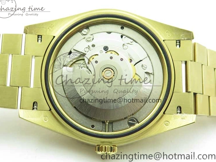 1218 Day-Date 40mm 228239 BP New Dial Version 904 YG Silver Stick Markers Dial on YG President Bracelet A Sophisticated 2807